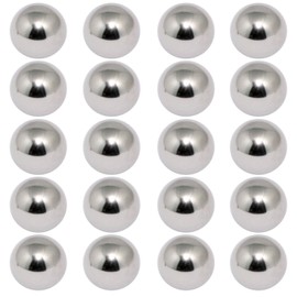 Easyboost 20 Balls 6.35 mm (1/4 Inch) Steel Ball Bearings Bicycle Inner Bearing Bicycle Hub Bearing Cage Hub Bearing Axle BMX MTB Mountain Bike Children's Bikes Electric Bicycle Fork Bearing