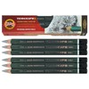 KOH-I-NOOR Trio Graph–6Thick Triangular Graphite Pencils. 18314B by Koh-I-Noor