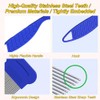 Pet Grooming Comb Set, 4 Pack Stainless Steel Flea Combs,