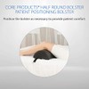 Core Products Half-Round Positioning Bolster - Black