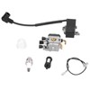Carburetor Ignition Coil Sparking Plug Set for STIHL FS75 FS80