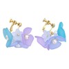 HOBBIX BK-109 Bead Kit, Kyoto Hirari, Petal Earrings, Hydrangea