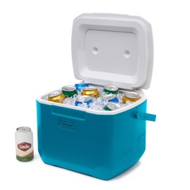 Coleman Chiller 16qt Insulated Portable Cooler with Ice Retention & Large Carry Handle, Made in USA, Great for Camping, Tailgating, Parties, Sports, Concerts, Lunches & More
