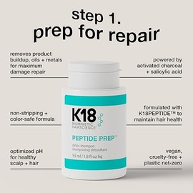 K18 Damage Repair Essentials Kit, Travel-Friendly Trio Featuring Mini Hair Mask, Mini Hair Oil & Mini Detox Shampoo