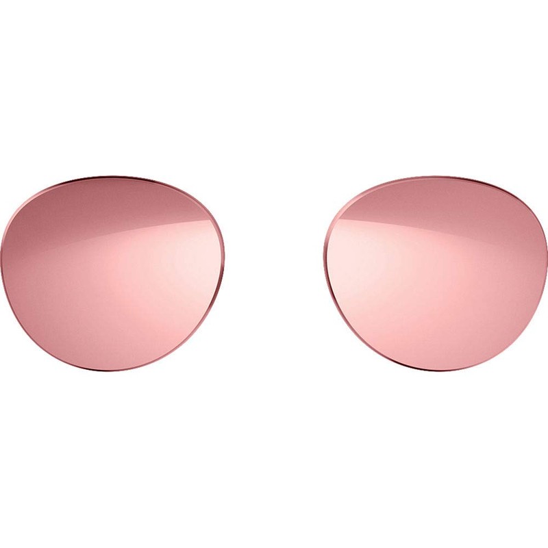 Bose Frames Lens Collection, Mirrored Rose Gold Rondo Style (Polarized),