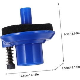 THJOPOKEEL 2pcs Hi-hat Accessories Clutch Jazz Drum Parts Cymbal Stand Holder Hi Hat Stand Mount Cymbal Stand Hardware Cymbal Support Drum Hardware Jazz Drum Accessories Blue Plastic