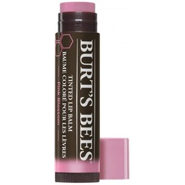 Burts Bees 100% Natural Tinted Lip Balm, Pink Blossom with Shea Butter & Botanical Waxes 1 Tube