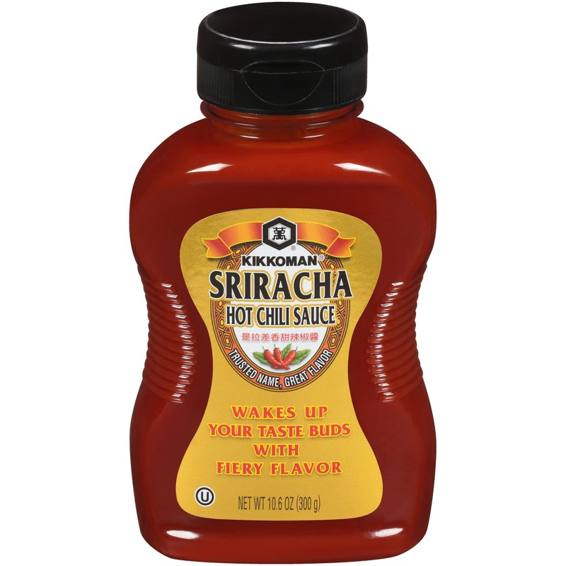 Kikkoman Sriracha Hot Chili Sauce, 10.6 oz (9 Pack)