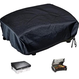 Heavy Duty 600D Oxford Grill Cover for Blackstone 24" Tabletop Griddle with Hood | Fits for Coleman Roadtrip LX/LXX/LXE/285 & Fits for Smoke Hollow 205 | Waterproof & UV Resist，Heighten