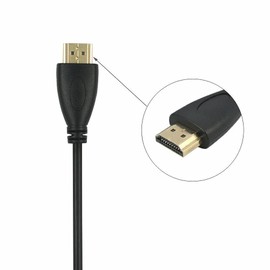 FocalTop Mini HDMI to HDMI AV HD TV Cable for Nikon Coolpix Camera P100 P7100 S80