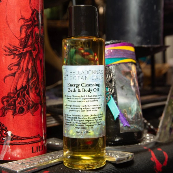 Belladonna's Botanicals Energy Cleansing Bath & Body Oil