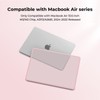 BlueSwan Compatible with 2024-2022 MacBook Air 13 inch Case M3