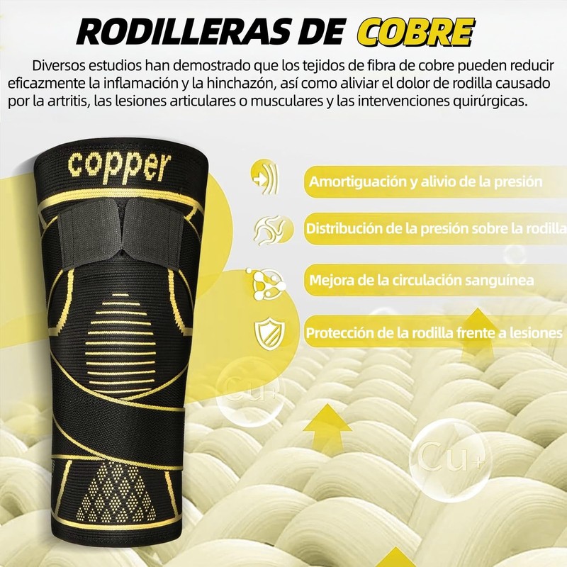 Mowe 2 Piezas Rodilleras Ortopedica : Rodillera Compresion