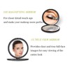 deweisn Magnifying Compact Cosmetic Mirror Elegant Pocket Handheld Makeup Mirror