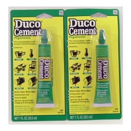 Duco Cement 62435 2 Pack Multi-Purpose Household Glue 1oz.