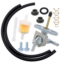 OXCANO 16950-GCF-671 Fuel Tank Petcock Valve With Gas Oil Fuel Filter Switch Compatible with HONDA XR50 XR70 XR80 XR100R CRF50 CRF70 CRF80 CRF100 CRF150 CRF230F Replacement for 16950-GEL-701