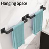 Bathroom Towel Bar,16 Inch Towel Racks for Bathroom Wall Mounted,Stainless
