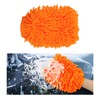 Ziciner Premium Microfiber Wash Mitt, Soft Scratch-Free Double-Sided Chenille Washing