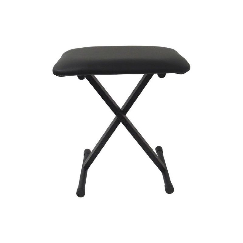 Casio ARBENCH X-Style Adjustable Padded Folding Keyboard Bench (Black)