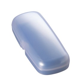 2002-01 Glasses Case, Plastic, Lightweight, Durable, Hard Case, Stylish, Metallic Skeleton Black