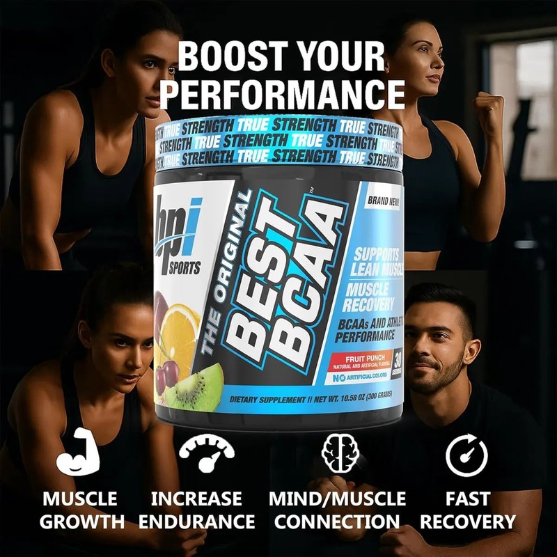 BCAA Deportivo BPI Sports Sabor Ponche De Frutas 30 Porciones