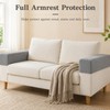 2PCS Sofa Arm Covers, Jacquard Sofa Arm Protector Covers with
