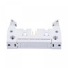sourcing map 20P Dual Rows 2.54mm Shrouded IDC Male Header