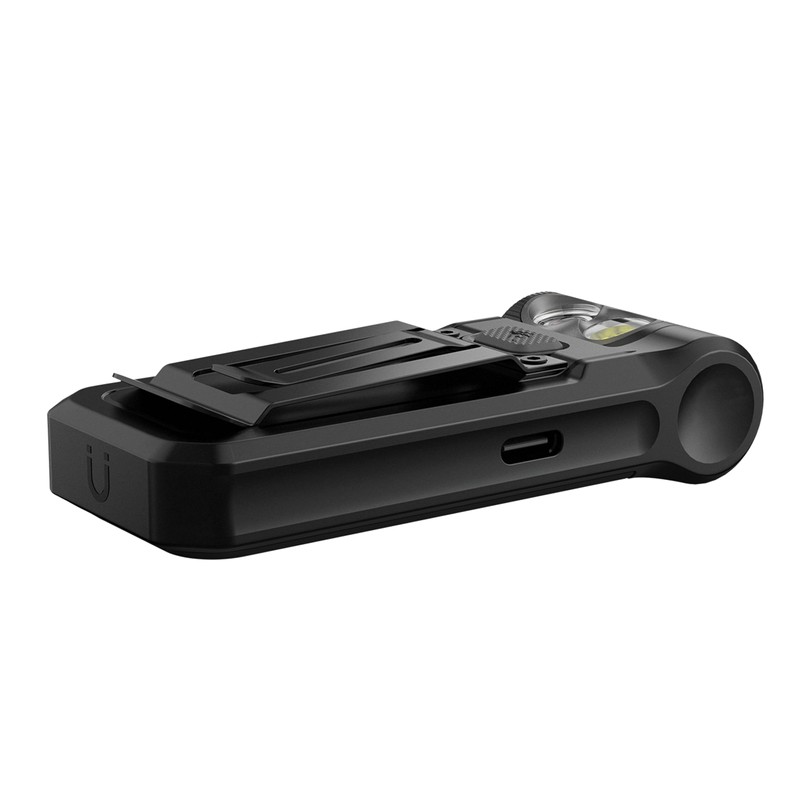 Fenix SW05R-UV Clip-on UV Flashlight, 150 Lumens, USB-C Rechargeable, Built-in
