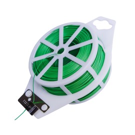 rinteria 656ft/200m Twist Ties for Plants, Garden Twine for Climbing Plants & Outdoor Use, UV Resistant Plant Ties with Cutter, Garden Wire/String/Ties for Vines, Shrubs, Home & Office Organizing