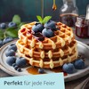 ADE Mini Waffle Iron | Belgian Waffle Round Shape |