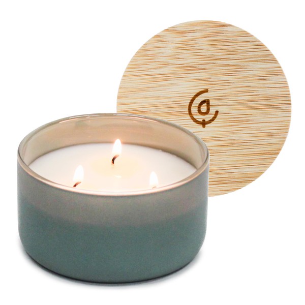 Calyan Wax Co. 3 Wick Candle, Resilience Series, Evergreen +