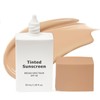 Tinted Sunscreen, Sonnencreme Broad Spectrum SPF 40, Sonnenschutz für empfindliche