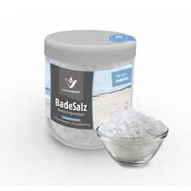 Bath Salt and Bath Salts 1000g Natural Fine-Grain, Sea Salt