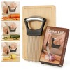 AOYYUBK 304 Stainless Steel Onion Holder & Slicer - Multi-Fruit