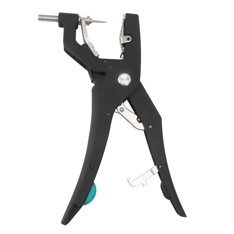 Livestock Ear Tag Applicator Alloy Steel Automatic Rebound Hydraulic Ear