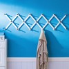 SKOLOO Hat Rack for Wall with 17 Hooks, Solid Wooden,