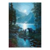 Cobble Hill 1000 Piece Puzzle - Bear Night - Sample