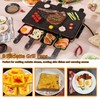Electric Korean BBQ Indoor Grill Table Smokeless Portable Griddle Raclette