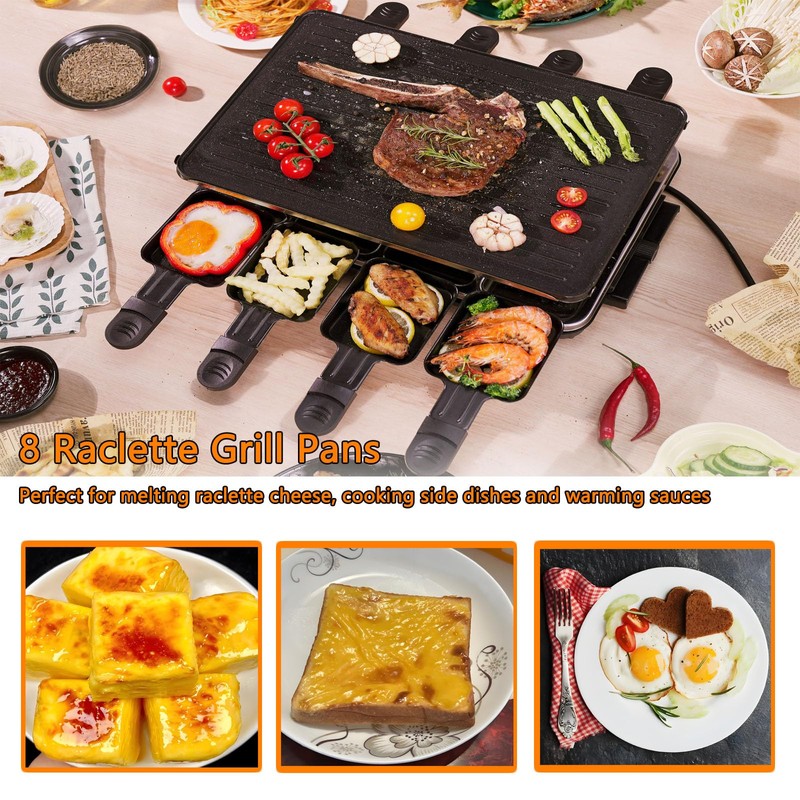 Electric Korean BBQ Indoor Grill Table Smokeless Portable Griddle Raclette