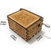 Sooharic Carrying You Music Box- 18 Note Mechanism Wooden Music