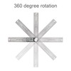 Smgda Digital Angle Finder, Stainless Steel 200mm/7 Inch Digital Angle