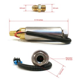 The ROP Shop | Fuel Pump & Cooler Kit for MerCruiser 4.3L 262 V6 GM MPI Bravo EC 1A637496 & Up