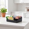 BinaryABC Tea Bag Storage Box and Sugar Packet Holder for