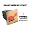 GRAPHICS & MORE Crab Dubstep Funny Humor Tow Trailer Hitch