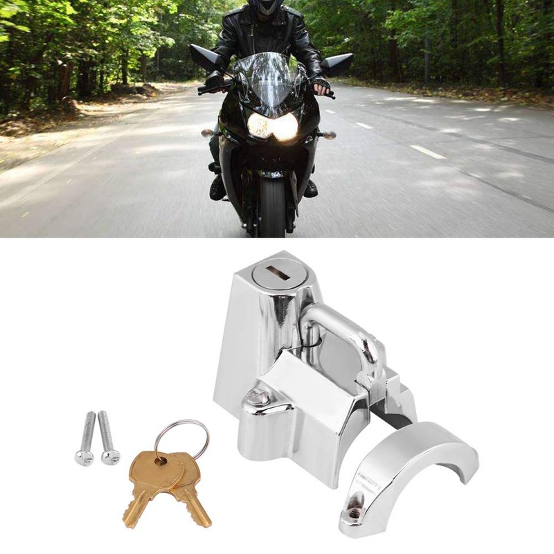 KIMISS Kit de bloqueo de seguridad para casco de motocicleta,