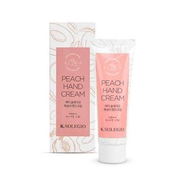JQ K.Solezio Peach Hand Cream 80ml Body Care / 케이솔레지오 복숭아 핸드크림 80ml 바디케어