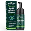NOVEHA Extra Strength Tea Tree Eyelid & Face Foaming Cleanser
