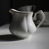 GuangYang 15-pcs Porcelain Tea sets for Adults, Off White Embossed