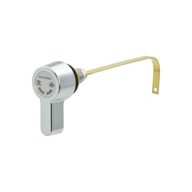 Gaona GA-NG013 Lever Handle for Toilets with Large and Small Switching, Chrome