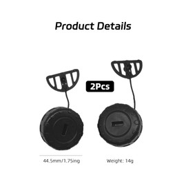 2 Pieces MS170 MS180 017 018 Fuel Cap and Oil Cap, Petrol Cap Replacement for Stihl Chainsaw